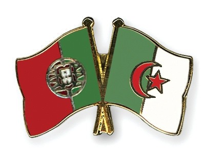 Portugal Algérie Fotomontagem