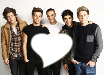 les One Direction Photo frame effect