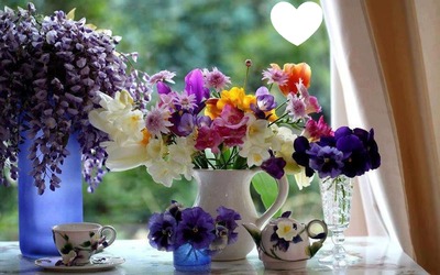 Bouquet floral Φωτομοντάζ