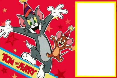 Tom y Jerry 2 Montaje fotografico