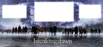 breaking dawn Fotomontáž