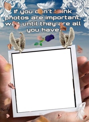 if you dont think Photo frame effect
