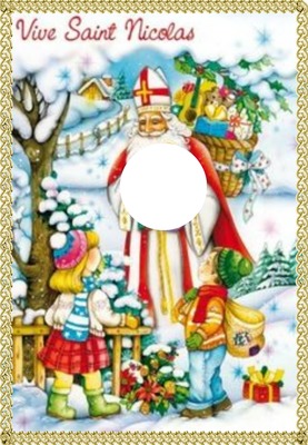 Saint Nicholas Fotomontaż