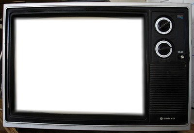 La télévision Fotomontāža