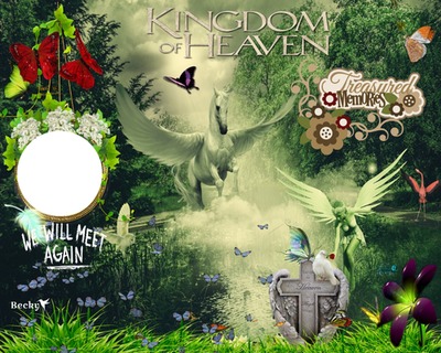 kingdom of heaven Fotomontage