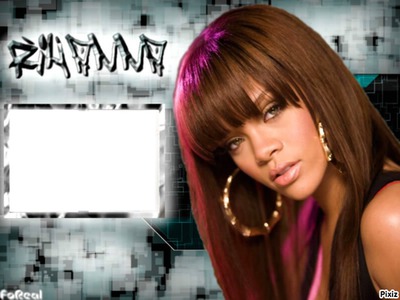 Rihanna et moi Fotomontāža