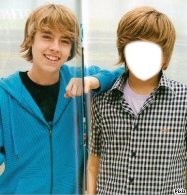 cole et dylan sprouse Фотомонтаж