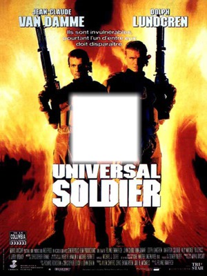 UNIVERSAL SOLDIER 150 Photo frame effect