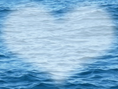 Heart of the water Valokuvamontaasi