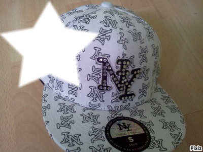 casquette NY Fotomontage