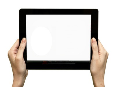 tablette Fotomontāža