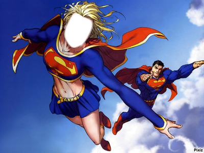 superwoman Fotomontage