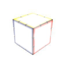 Cubo para v-lover Fotomontaža
