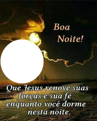 Boa Noite!! Fotoğraf editörü