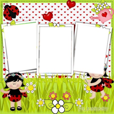 coccinelle Photo frame effect