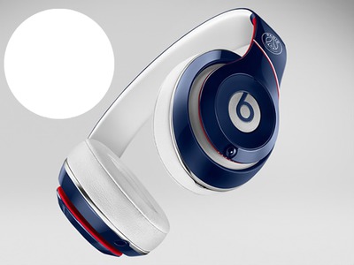 Beats by Dre PSG Photo frame effect