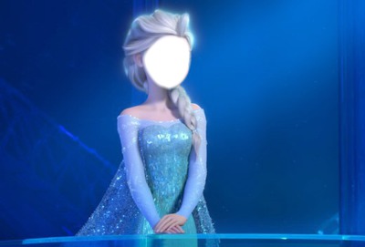 Frozen Elsa Fotomontagem