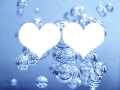 Love Aqua Fotomontage