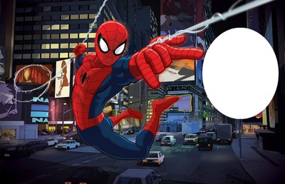 spider-man Photomontage