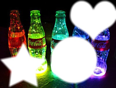 cool coca Photo frame effect