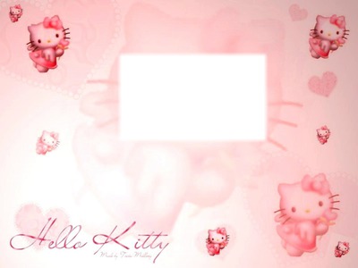 Hello Kitty Fotomontāža