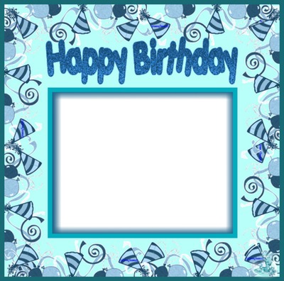 birthday Photo frame effect