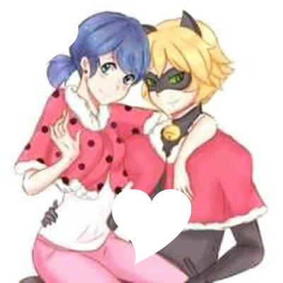 marinette dupain cheng chat noir adrien agreste Фотомонтаж