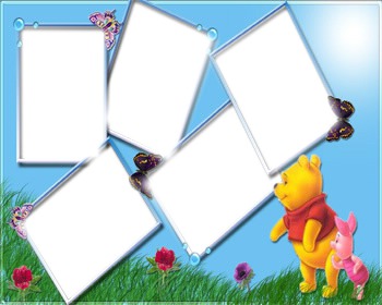 Luv_Pooh frames Fotomontage