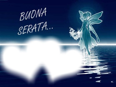 buona sera Fotomontagem