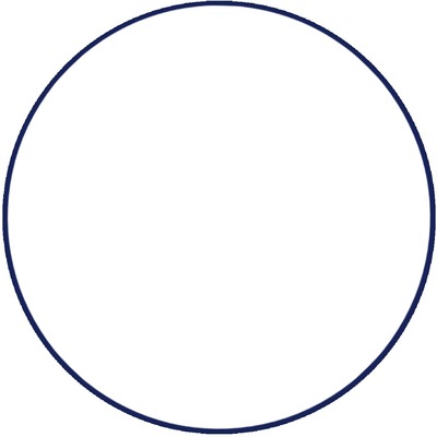 circulo azul Montaje fotografico