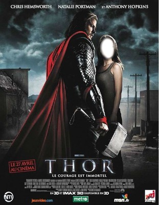Thor Photo frame effect