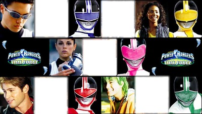 power rangers time force Fotomontage