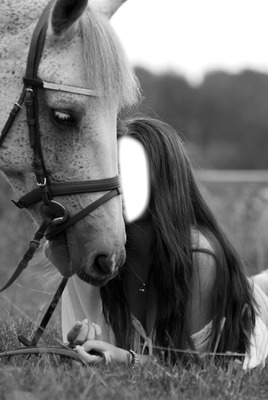 mon amour de cheval Фотомонтажа