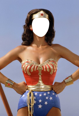 Wonder Woman Фотомонтаж