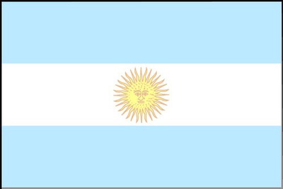 argentine drapeau Montaje fotografico