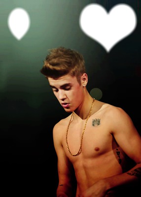 Justin Bieber (infinie) Fotomontasje