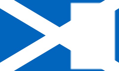 Scotland flag Fotomontáž