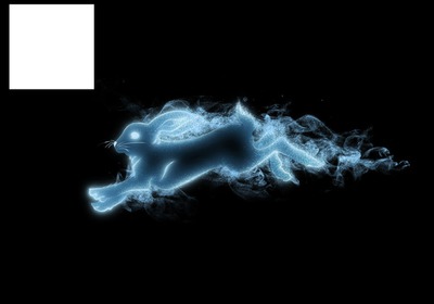 lapin patronus Fotomontáž