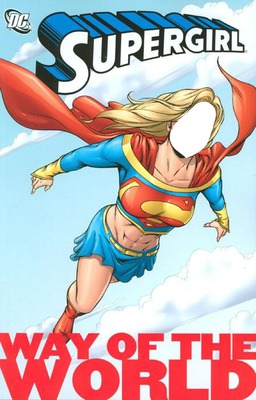 Super Girl Φωτομοντάζ