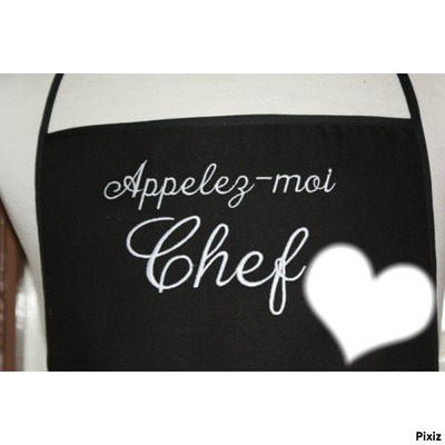 chef Photo frame effect