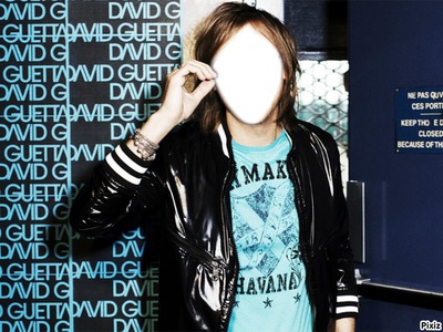 David Guetta Fotomontage