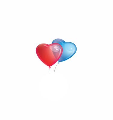 Luftballons Fotomontage