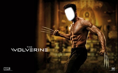 Wolverine Photo frame effect