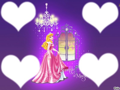 princesse Photo frame effect