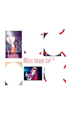 miss team TaL Fotomontage