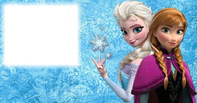 Frozen Photo frame effect