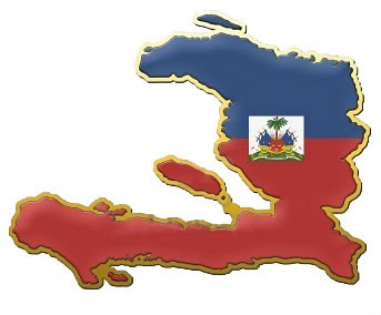 carte haiti Photomontage