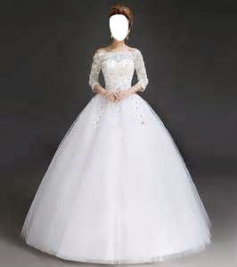 Robe de mariée Fotomontage