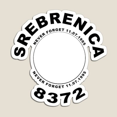 Srebrenica Photo frame effect