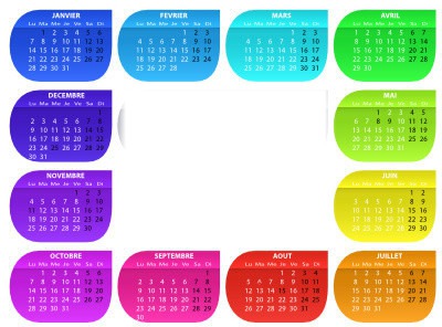 calendrier originale 2013 Montaje fotografico